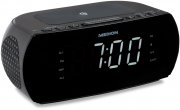 Medion LIFE E66259 Bluetooth Uhrenradio mit kabelloser Qi Schnellladestation