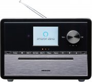 MEDION LIFE S64007 Bluetooth, DAB+/PLL-UKW, WLAN Mikro-Audio-System mit Amazon Alexa