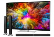 MEDION LIFE X15022 Smart-TV 50 Zoll, Ultra HD, HDR, Dolby Vision, Bluetooth inkl. TV Soundbar E64058