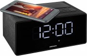 MEDION P66970 WLAN Weckstation mit Amazon Alexa und Qi Ladefunktion