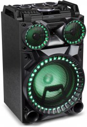 MEDION X64030 2.1 100 Watt Bluetooth Party-Soundsystem mit Mikrofon- und Gitarrenanschluss