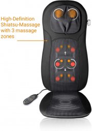 Medisana MCN Pro Shiatsu Massageauflage mit Vibration und W&auml;rmefunktion