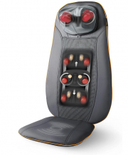 Medisana MCN Shiatsu Massageauflage mit 3 Massagezonen, W&auml;rme- und Rotlichtfunktion