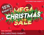 Mega Christmas Sale bei Neckermann mit 15% Rabatt auf das Einrichtungs-, Mode-, Baumarktsortiment
