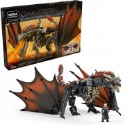 Mega Construx GKG97 Game of Thrones Daenerys und Drogon, Bauset mit 735 Bausteinen