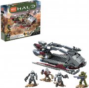 Mega Construx GNB21 - Halo Infinite 2-in-1 Banished Skiff-Fahrzeug Bauset mit 4 Figuren
