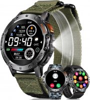 MEGALITH K65-02 Smartwatch und Fitnessuhr mit Telefonfunktion f&uuml;r Android und iOS