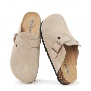 Meik Mangni Clogs aus Wildleder f&uuml;r Damen und Herren im Angebot