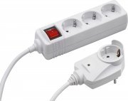 Meister 7430630 3-fach Steckdosenleiste mit Zusatzstecker