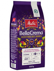 Melitta BellaCrema Selection des Jahres Ganze Kaffee-Bohnen 1kg ungemahlen