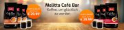 Melitta Cafe 3kg mit zwei doppelwandigen Gl&auml;sern