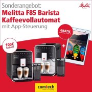 Melitta F85/0-101 Kaffeevollautomat + Lenovo Tab 3 f&uuml;r 949&euro; statt 999&euro; (nur Kaffeemaschine)