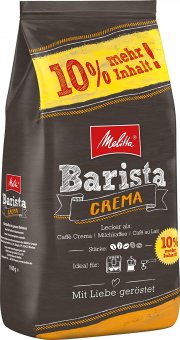 Melitta Ganze Kaffeebohnen St&auml;rke 3 Barista Crema 1100 g