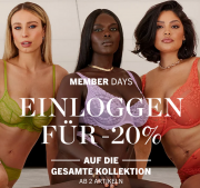 Memberdays mit 20% Rabatt auf das komplette Sortiment ab 2 Artikel bei Hunkem&ouml;ller