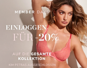 Memberdays mit 20% Rabatt auf das komplette Sortiment bei Hunkem&ouml;ller