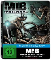 Men in Black 1-3 (4K Ultra HD) Limited Steelbook Edition (Blu-ray)