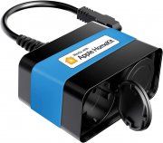 Meross MSS620SHK Outdoor WLAN Steckdose mit Siri, Alexa und Google Assistant Sprachsteuerung