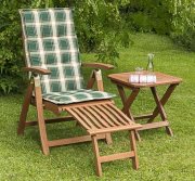 Merxx Comodoro Set inkl. Fu&szlig;teil + Hocker + Auflage