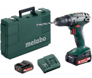 Metabo 602206540 14,4 V Akku-Bohrschrauber inkl. 2x 2,0 Ah Li-Ion-Akku, Ladeger&auml;t und Koffer