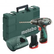 Metabo Akku-Bohrschrauber 10,8V PowerMaxx SB Basic Akku-Schlagbohrschrauber 34Nm