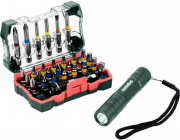 Metabo Bit-Box SP + Mini Flashlight 29-teilig