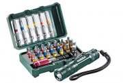 Metabo Bit-Set 29-teilig + Mini-Taschenlampe f&uuml;r 11&euro; (statt 19&euro;)