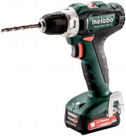 Metabo Bohrschrauber PowerMaxx BS 12 im Karton mit Li-Power Akkupack und Ladeger&auml;t SC 30