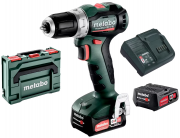 Metabo PowerMaxx BS 12 BL 12 V Akku-Bohrschrauber + 2x 2,0 Ah LiPOWER Akkus + Ladeger&auml;t SC 30