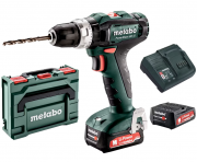 Metabo PowerMaxx SB 12 Akku-Schlagbohrer inkl. 2x 2,0 Ah LiHD Akkus + Ladeger&auml;t SC 30 + Koffer