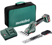 Metabo PowerMaxx SGS12Q Strauch- und Grasschere inkl. Akku 12 V/2.0 Ah, Ladeger&auml;t und Tasche