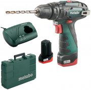 Metabo Schlagbohrschrauber PowerMaxx SB Basic 10,8V 2x 2,0Ah Li-Ion Akkus Koffer