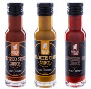 Mexican Tears&reg; - Sizzlebrothers Grillbox, 3er-Pack scharfe Sauce