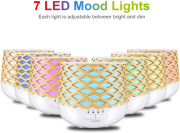 MIABOO 130ML Ultraschall Aroma Diffuser Luftbefeuchter mit LED Farbwechsel