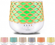 MIABOO 130ML Ultraschall Luftbefeuchter Aroma Diffuser mit LED Farbwechsel