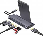 MIABOO 7 in 1 Typ-C-Hub-Adapter mit 4K HDMI-Ausgang