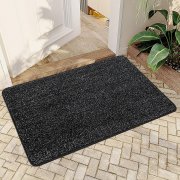 Mibao 50 x 80 cm Schmutzfangmatte f&uuml;r den Eingangsbereich in schwarz, grau oder braun