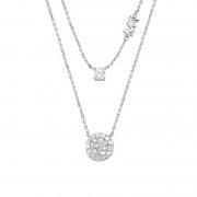 Michael Kors Doppelkette Sterling Silber reduziert