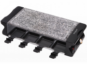 Michelino HTX-74384 Raclette-Grill mit Naturstein Grillplatte f&uuml;r 8 Personen