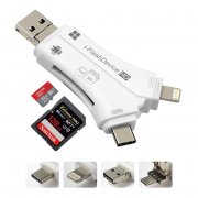 Micro SD Kartenleser, ROCK 4 in 1 Externe Kartenleseger&auml;t USB Stick f&uuml;r 12,59&euro;