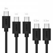 Micro USB Kabel AUKEY Lade / Datenkabel ( 5 St&uuml;cke: 2m x 1 , 1m x 2 , 0.3m x 2 ) USB 2.0 nur 5,99 &euro; 