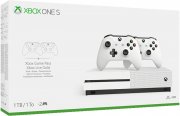 MICROSOFT Xbox One S 1TB Konsole + 2. Controller Bundle