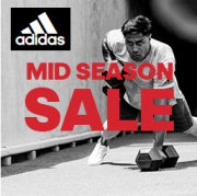 Mid Season Sale bei adidas mit bis zu sportlichen 50% Rabatt auf Artikel f&uuml;r die ganze Familie