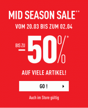 Mid season sale bei Pimkie bis zu -50% 