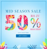 Mid Season Sale bis zu -50% Rabatt bei Baby Walz