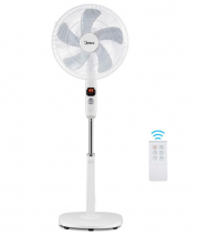 Midea FS40-16CR DC Motor Standventilator mit 12 Geschwindigkeiten inkl. Fernbedienung