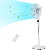 Midea FS40-16CR DC Motor Standventilator mit 12 Geschwindigkeiten inkl. Fernbedienung