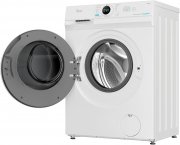 Midea MF10EW80B Waschmaschine / 8kg / 1400 U/Min mit Dampffunktion, Nachlegefunktion und AquaStop