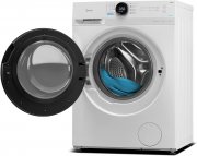 Midea MF200W80B-E Frontlader Waschmaschine 8KG Fassungsverm&ouml;gen mit Nachlegefunktion