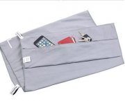 Mikrofaser-Sport-Handtuch mit Lehnen-&Uuml;berzug und Tasche, 50 x 100 cm gratis + 1,95 &euro; VSK