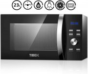 Mikrowelle mit Grill (Hei&szlig;luft, Kochen, Auftaufunktion)23L/ 800 W / 1280 Quarzgrill/LED Digital 